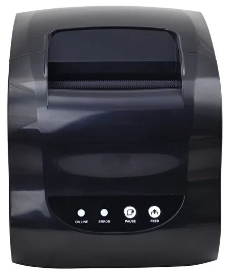 Термальный принтер этикеток блок питания Xprinter XP-365B (USB Bluetooth)