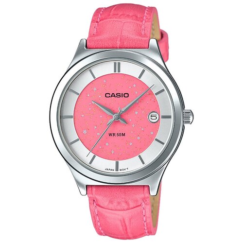 Наручные часы CASIO Collection LTP-E141L-4A2, серебряный, розовый casio ltp e141l 5a