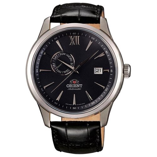 Наручные часы ORIENT, серебряный, черный наручные часы orient automatic sag02003w белый золотой