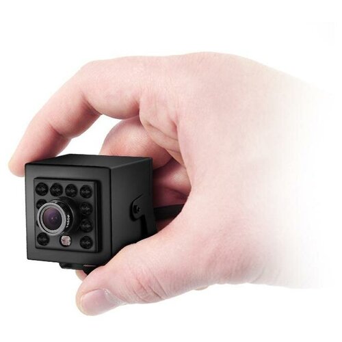 Link 401-ASW8-8GH маленькая 4K (8Mp) Wi-Fi IP-камера - камера видеонаблюдения 4к. Невидимая ночная подсветка до 10 м в подарочной упаковке