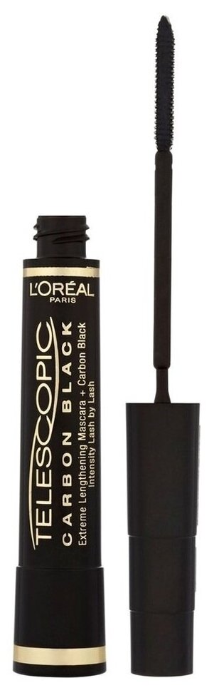 LOreal Paris Тушь для ресниц Telescopic, Carbon Black