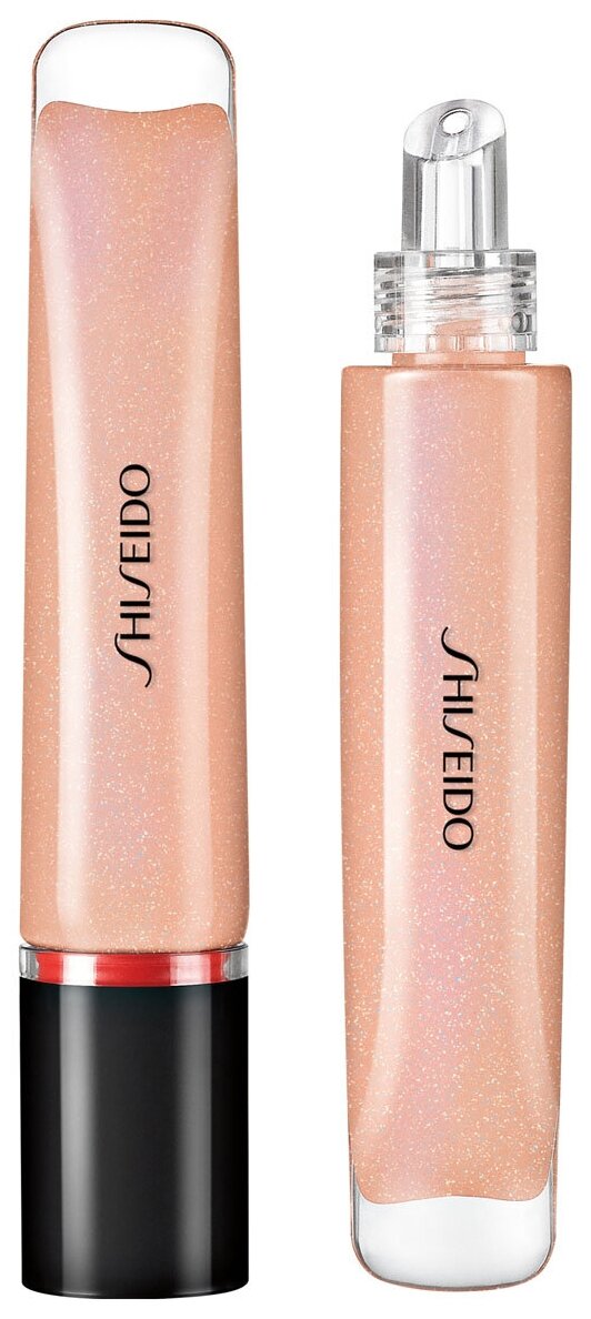 Shiseido Блеск для губ Shimmer Gel Gloss, 02 Toki nude. 9 мл.