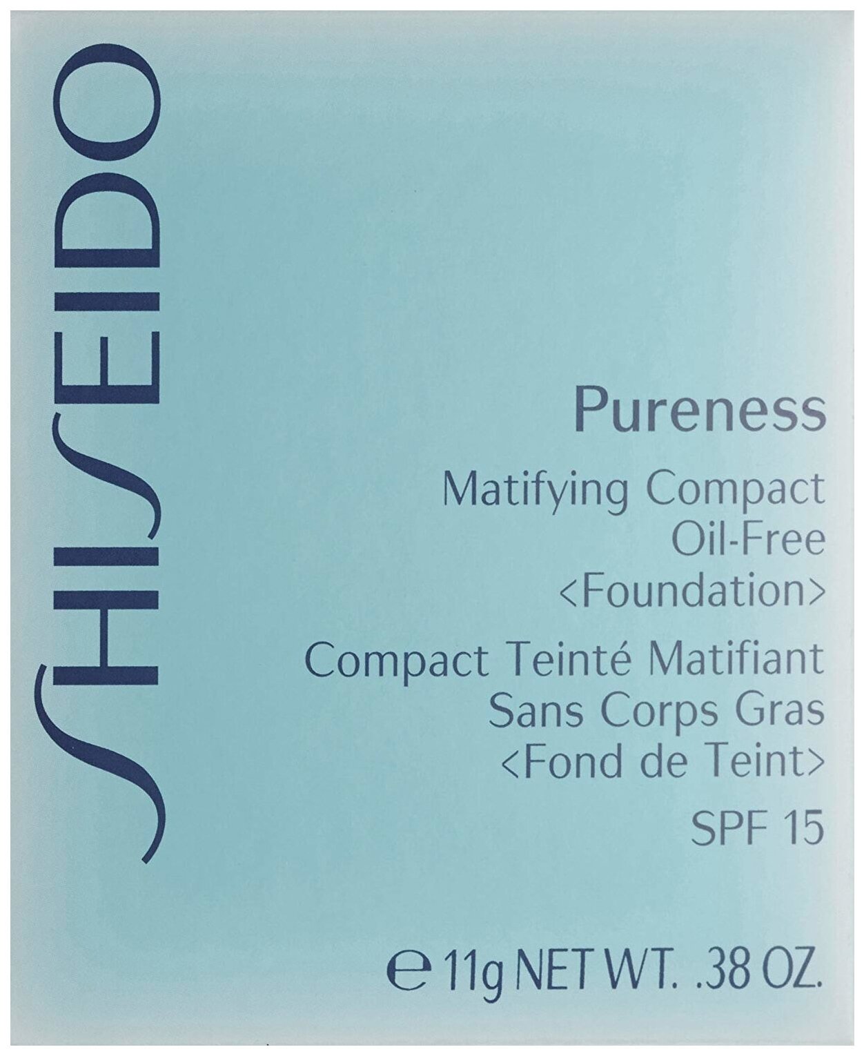 Shiseido Пудра Pureness компактная матирующая без содержания масел ...
