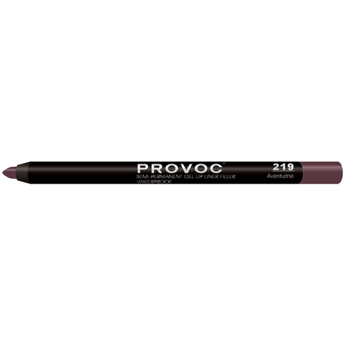 Provoc гелевая подводка в карандаше для губ Semi-Permanent Gel Lip Liner, 219 aventurine