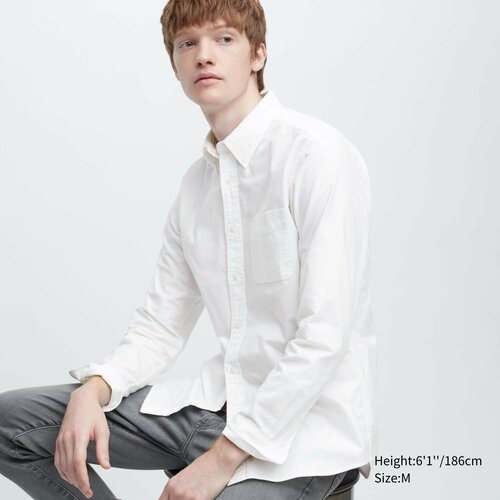 Рубашка Uniqlo, размер XS, белый