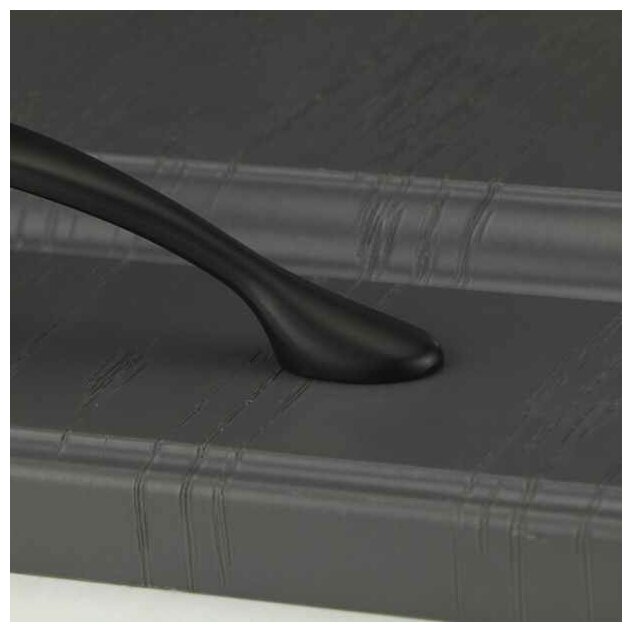 GTV Ручка CAMAIO 128 мм, черный матовый - фотография № 6