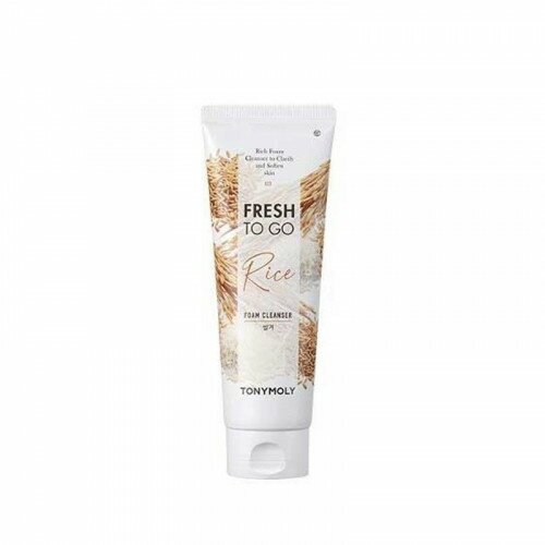 TONY MOLY Пенка для умывания с экстрактом рисовых отрубей Fresh To Go Rice Foam Cleanser 170мл