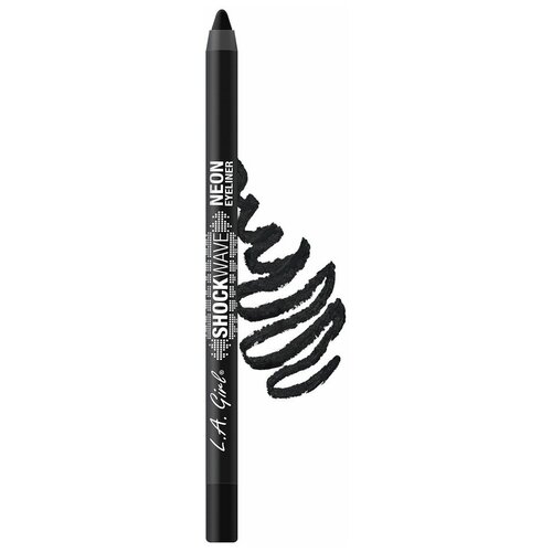 L.A. Girl Карандаш для глаз Shockwave Neon Liner, оттенок blackout