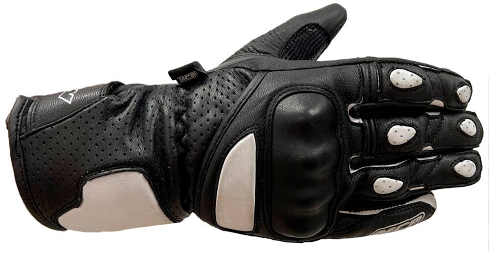 фото Мотоперчатки Flash MCP (черно-белый, Black-White, S)