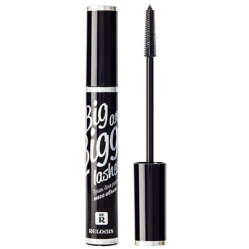 Тушь для ресниц RELOUIS Big and Bigger lashes мега объем, черная