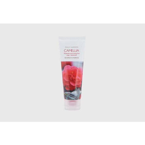 Пенка для лица Daily Garden Camellia Moisture Cleansing Foam from Tongyeong 120 мл мусс для умывания holika holika очищающая пенка с рисом daily garden rice bright cleansing foam from icheon