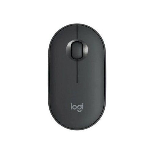 Мышь Logitech M350 темно-серый оптическая (1000dpi) беспроводная BT/Radio USB (2but) мышь беспроводная logitech pebble m350 1000dpi bluetooth wireless usb белый 910 005716