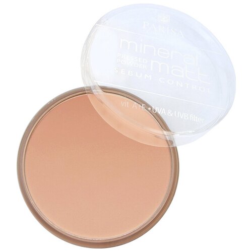 Parisa Пудра компактная минеральная Mineral Matt 02 15 г тональный крем для лица parisa cosmetics matt control