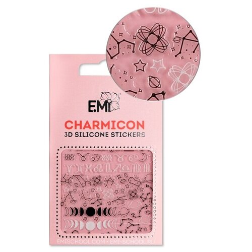 E.Mi, 3D-стикеры №126 Созвездия зодиака Charmicon 3D Silicone Stickers