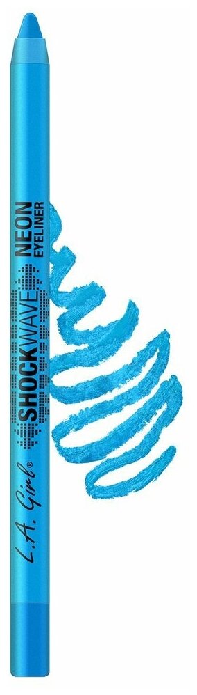 L.A.Girl карандаш для глаз Shockwave Neon Liner - Electric голубой GP735