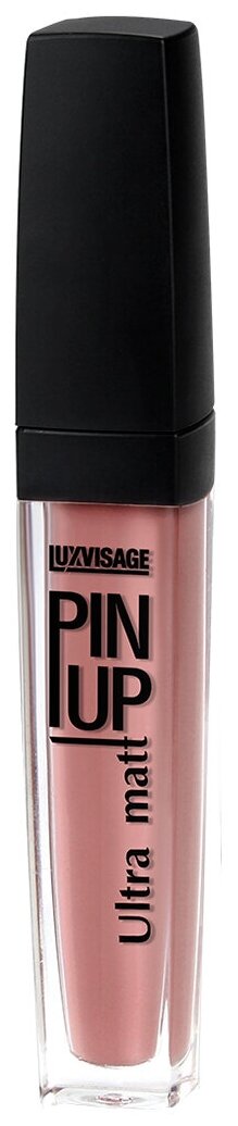 LUXVISAGE Блеск для губ Pin-Up Ultra Matt матовый, 20-Pink sand