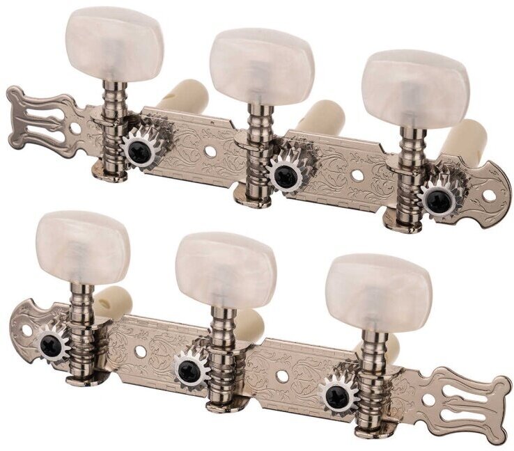AOD-018CP Комплект колковой механики для классической гитары с втулками Alice