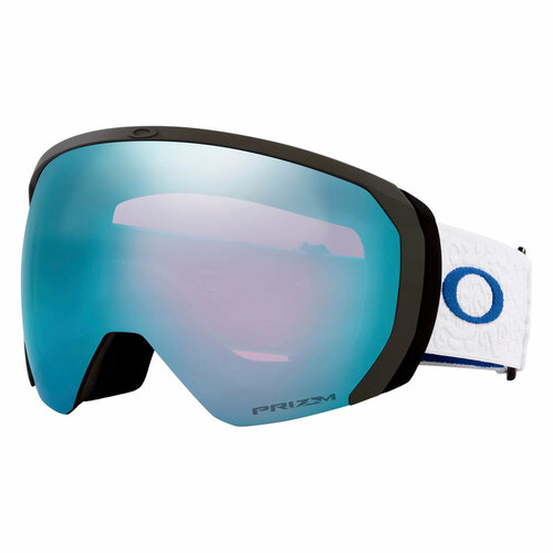 Лыжная маска Oakley Flight Path, XL, sapphire iridium lenses/White Strap