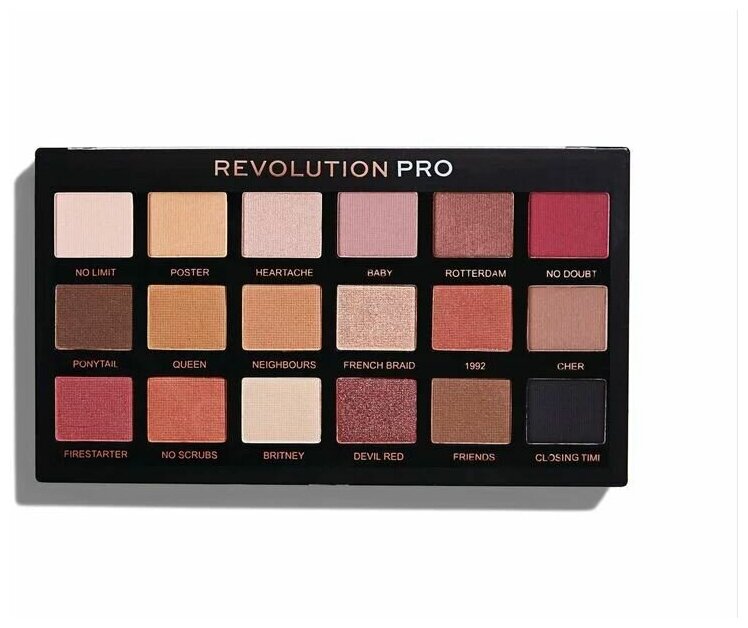 Тени для век Makeup Revolution Палетка теней Revolution Pro Regeneration Restoration