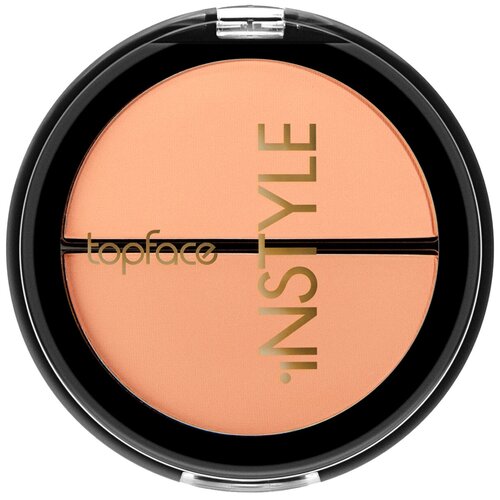 Topface Двойные румяна Instyle Twin Blush On, 001 001 topface instyle консилер pt 461
