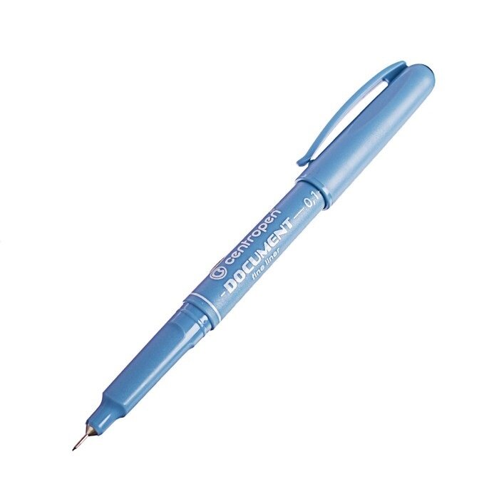 Ручка капиллярная для черчения Centropen 2631 линия 0.1 мм, цвет чёрный, длина письма 500 м
