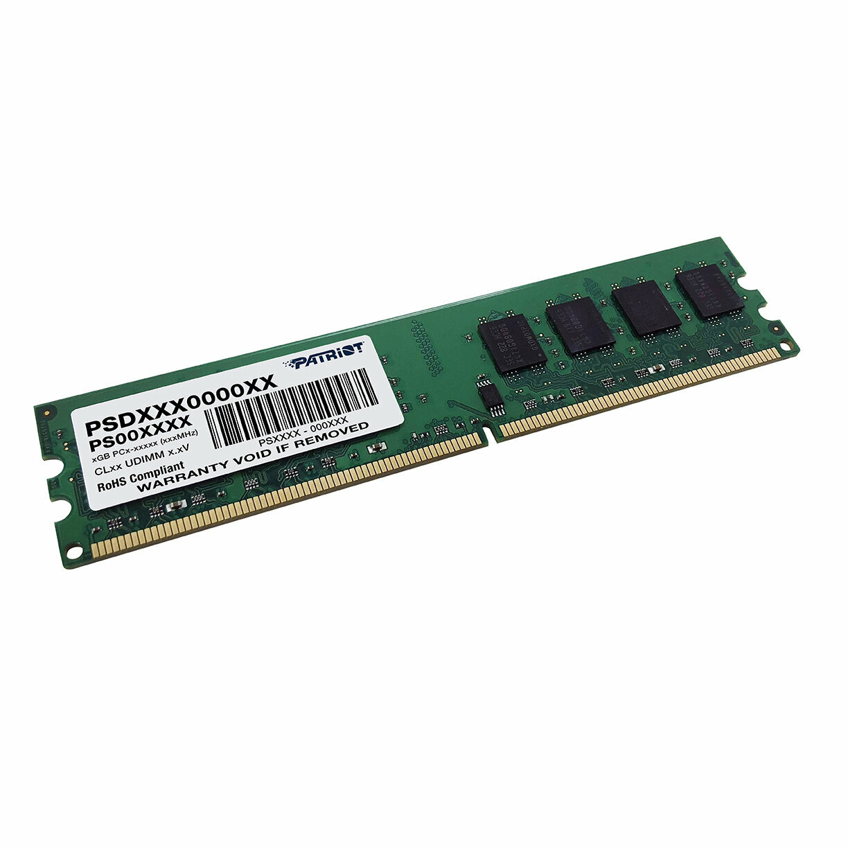 Модуль памяти PATRIOT DDR2 DIMM 2GB (PC6400) 800Mhz