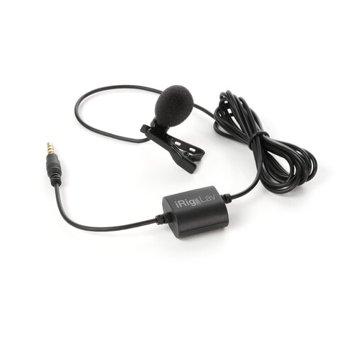 IK Multimedia iRig Mic Lav, разъем: mini jack 3.5 mm, черный