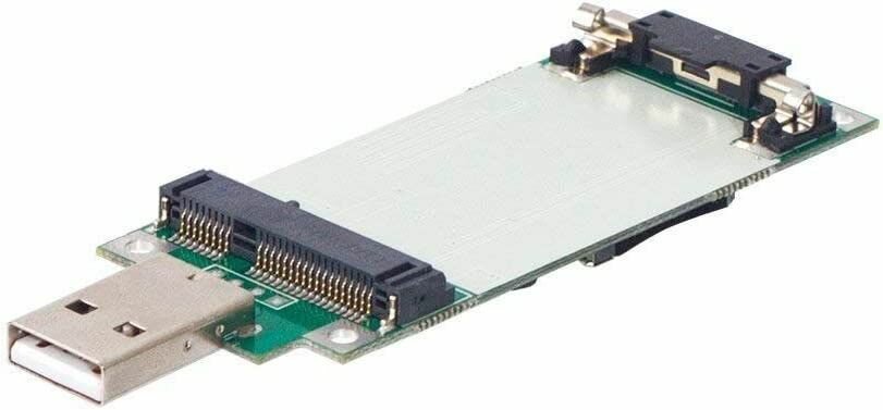 Адаптер (переходник) Mini PCI-Express на USB со слотом под SIM-карту