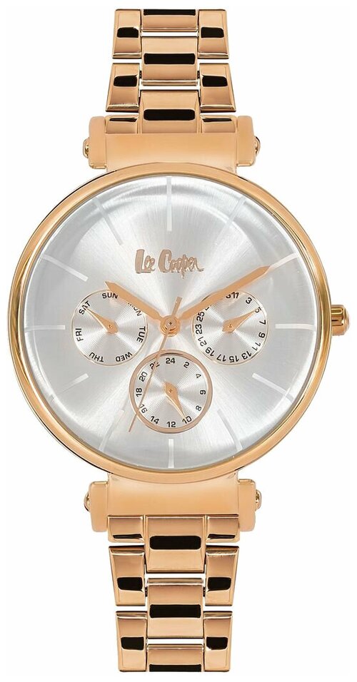 Наручные часы Lee Cooper Casual, розовое золото