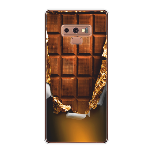 Силиконовый чехол на Samsung Galaxy Note 9 / Самсунг Галакси Нот 9 Шоколадка