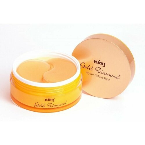 KIMS Гидрогелевые золотые патчи Gold Diamond Hydro-Gel Eye Patch kims гидрогелевые золотые патчи gold diamond hydro gel eye patch