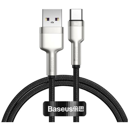 Кабель Baseus Cafule Series Metal Data Cable USB to Type-C 66W 1m (CAKF000101) (black)