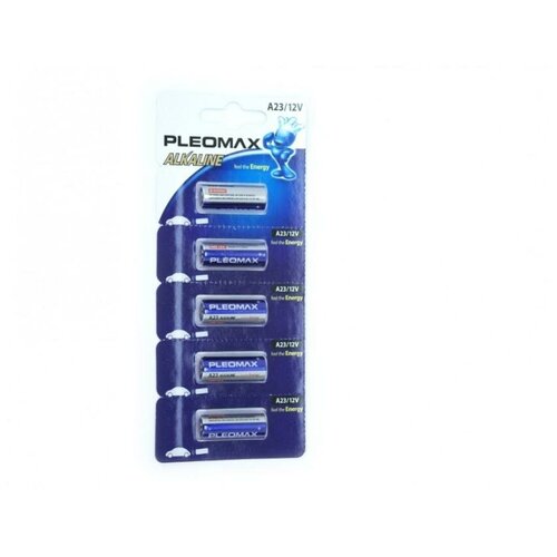 Батарейки Pleomax 23A Alkaline 12V BL5 отрывные