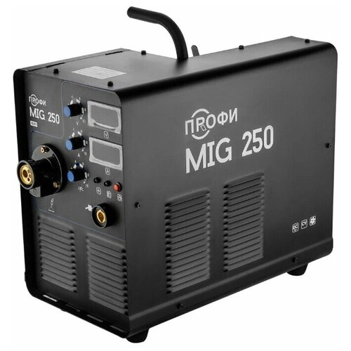 Сварочный аппарат инверторного типа ПТК Профи MIG 250, MIG/MAG сварочный полуавтомат птк мастер mig 200 double pulse synergy d99