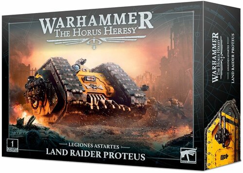 Миниатюра для настольной игры Warhammer The Horus Heresy: Legiones Astartes - Land Raider Proteus 31-33