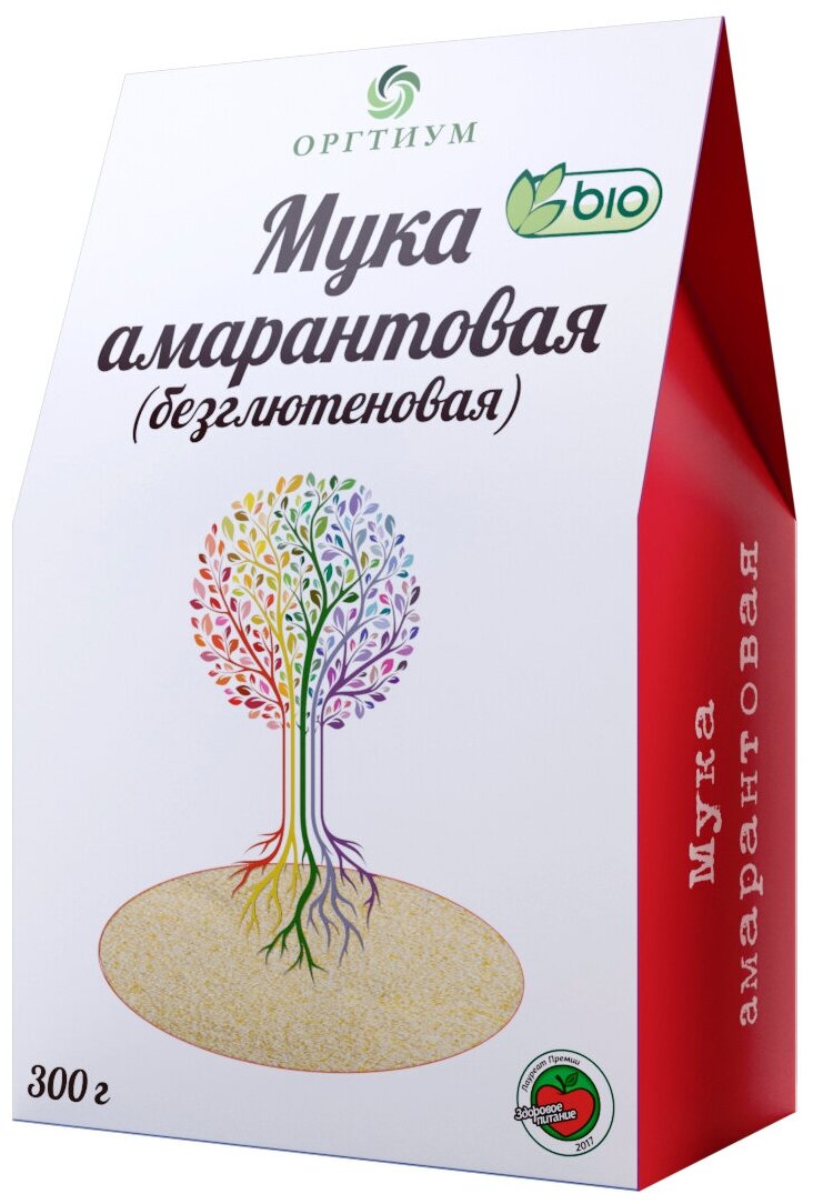 Мука из амарантовая, 300г, Оргтиум