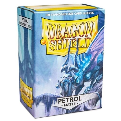 Протекторы для карт Dragon Shield матовые красные (100 шт.)