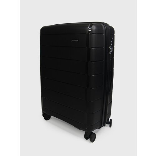 Чемодан American Tourister, 73 л, размер M, черный