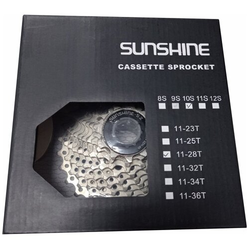 Кассета SUNSHINE HR11 10ск шоссейная (11-28)