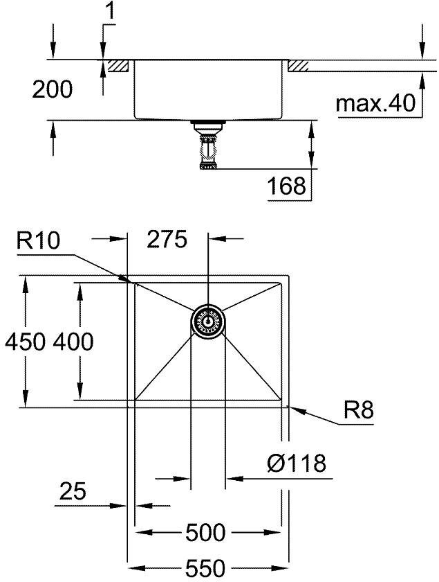 Комплект Grohe Essentials 40407001, 3 шт., хром, круглая форма - фотография № 20