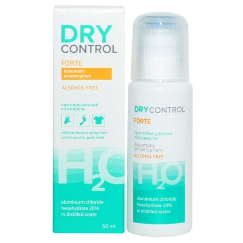 DryControl Антиперспирант Forte H2O, дабоматик, 50 мл