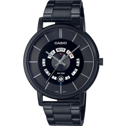 Наручные часы CASIO Collection MTP-B135B-1A, черный наручные часы casio mtp vd03gl 1a