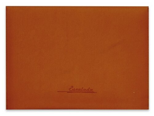 Escalada Папка для документов Наппа коричневый + наппа серый А4 (47088), коричневый