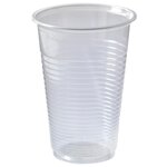 OfficeClean Набор одноразовых пластиковых стаканов премиум, 200 мл, 100 шт. - изображение