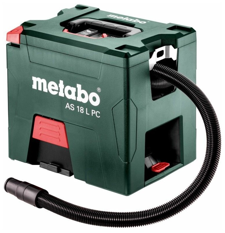 Строительный пылесос Metabo AS 18 L PC 602021000 18 В