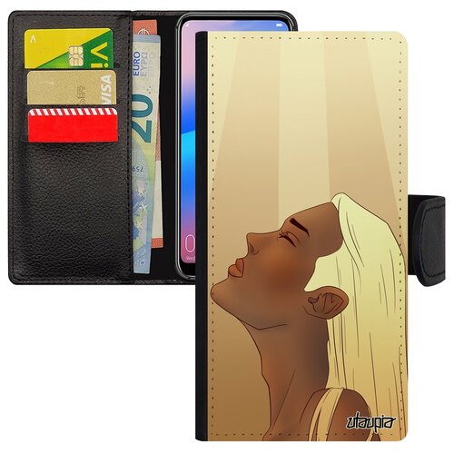 фото Чехол-книжка на телефон huawei p30 lite, "надежда" предвкушение ожидание utaupia