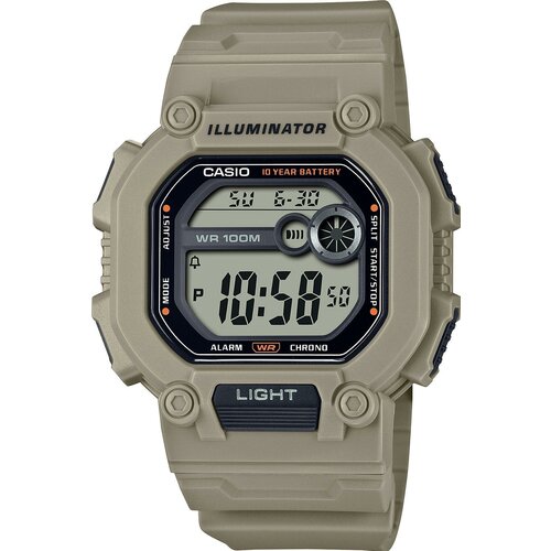 фото Наручные часы casio наручные часы casio w-737hx-5a, бежевый