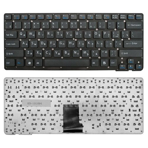 Клавиатура для ноутбука Sony Vaio VPC-CA VPCCA VPC-SA VPCSA Series Плоский Enter Черная без рамки 9ZN6BBFA0R 148954121 108000₽