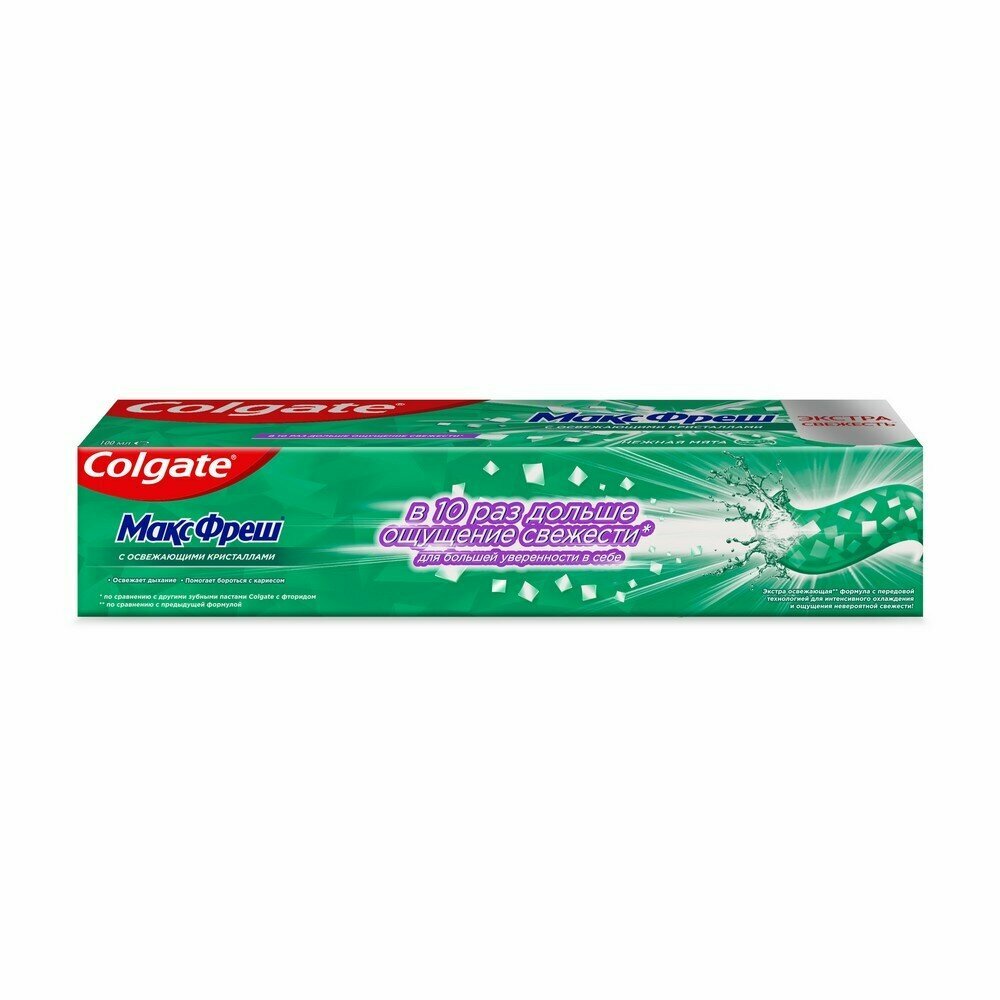 Зубная паста Сolgate Макс Фреш Нежная Мята, 100 мл Colgate - фото №9