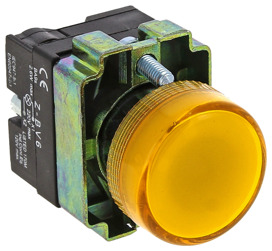 фото Лампа сигнальная/индикаторная (сменная) EKF xb2-bv65